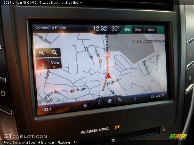 Tuxedo Black Metallic / Ebony 2015 Lincoln MKC AWD