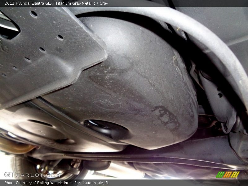 Titanium Gray Metallic / Gray 2012 Hyundai Elantra GLS