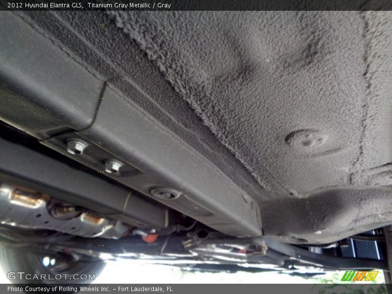 Titanium Gray Metallic / Gray 2012 Hyundai Elantra GLS