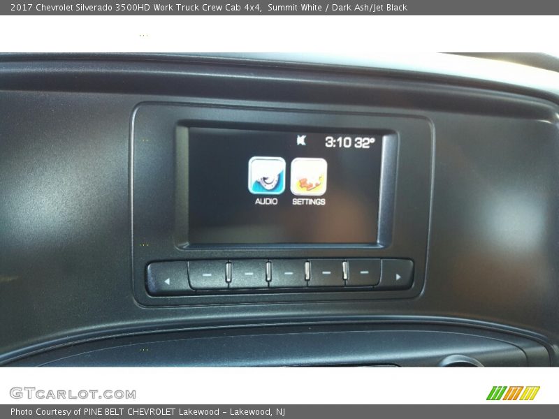 Summit White / Dark Ash/Jet Black 2017 Chevrolet Silverado 3500HD Work Truck Crew Cab 4x4