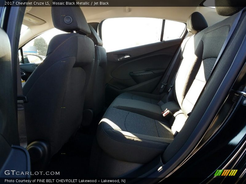 Mosaic Black Metallic / Jet Black 2017 Chevrolet Cruze LS