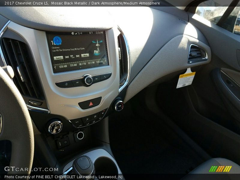Mosaic Black Metallic / Dark Atmosphere/Medium Atmosphere 2017 Chevrolet Cruze LS