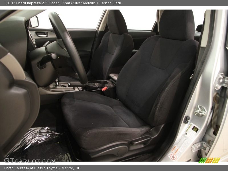 Spark Silver Metallic / Carbon Black 2011 Subaru Impreza 2.5i Sedan