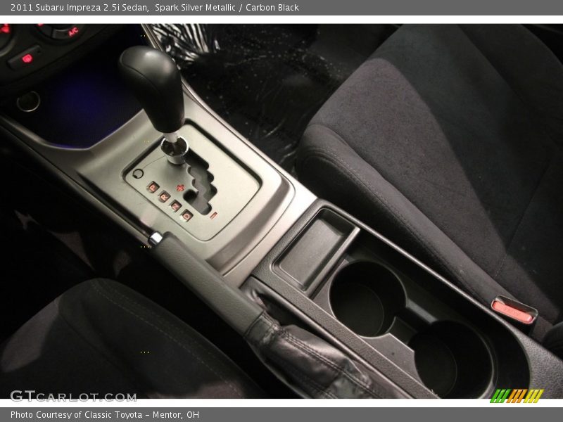 Spark Silver Metallic / Carbon Black 2011 Subaru Impreza 2.5i Sedan