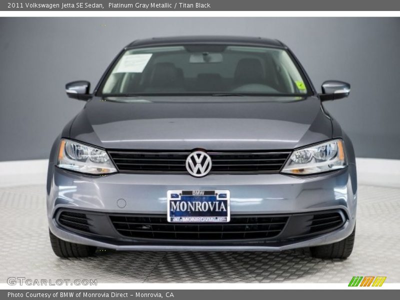 Platinum Gray Metallic / Titan Black 2011 Volkswagen Jetta SE Sedan