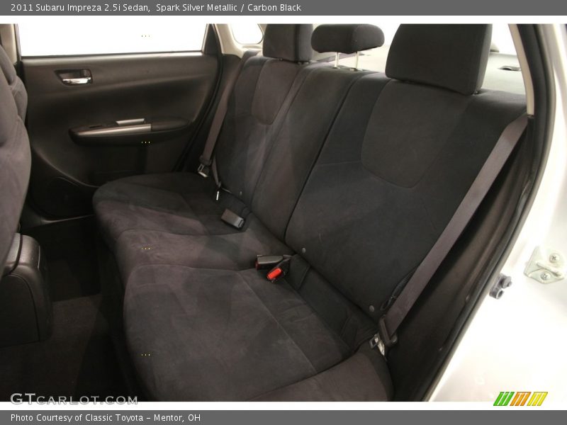 Spark Silver Metallic / Carbon Black 2011 Subaru Impreza 2.5i Sedan