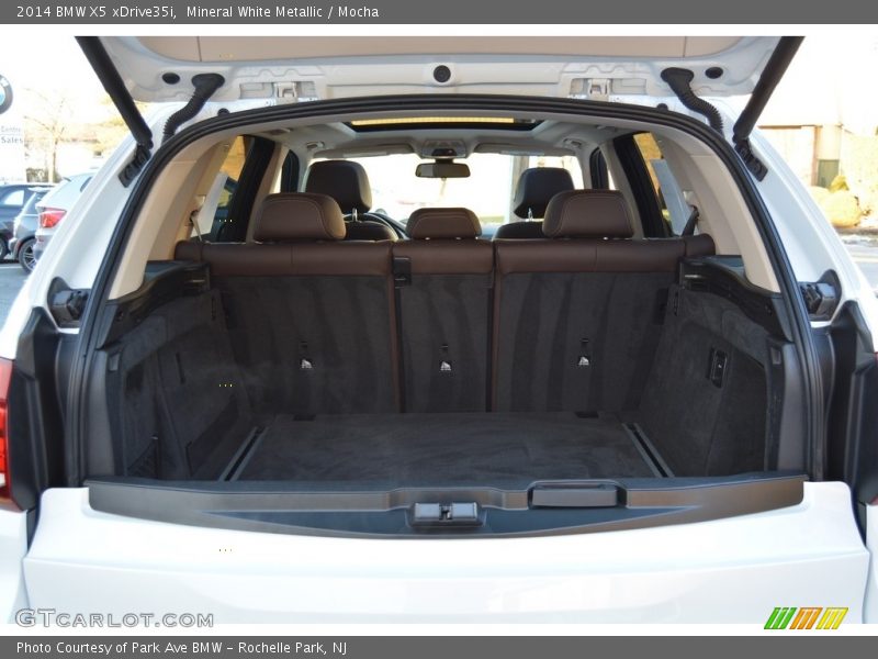 Mineral White Metallic / Mocha 2014 BMW X5 xDrive35i