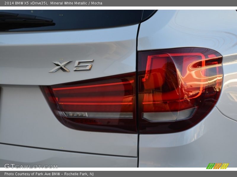 Mineral White Metallic / Mocha 2014 BMW X5 xDrive35i