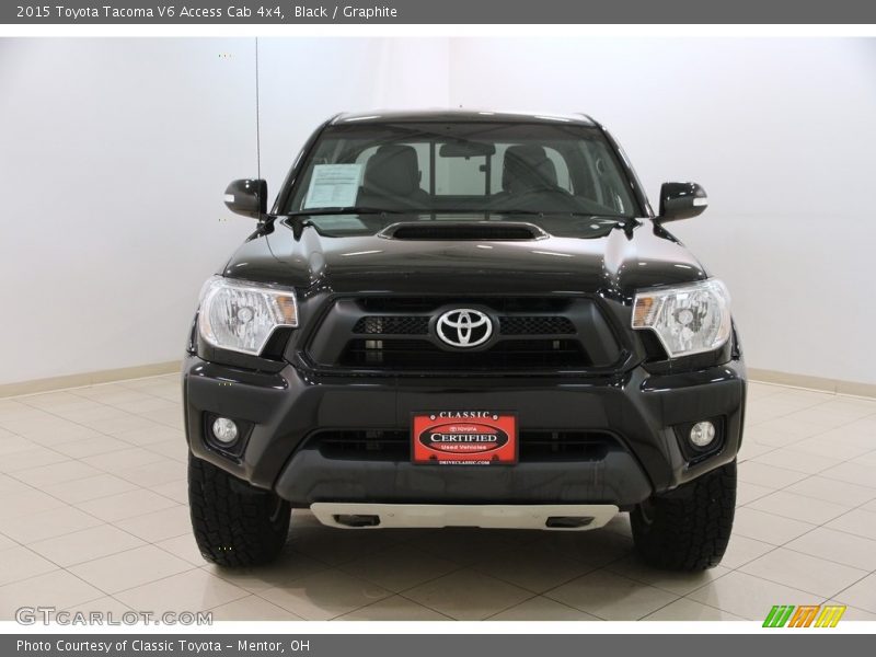 Black / Graphite 2015 Toyota Tacoma V6 Access Cab 4x4