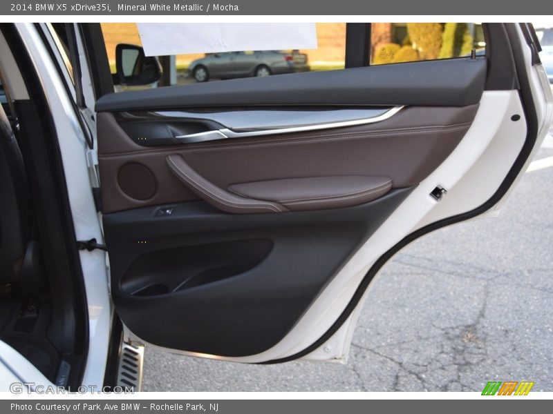 Mineral White Metallic / Mocha 2014 BMW X5 xDrive35i