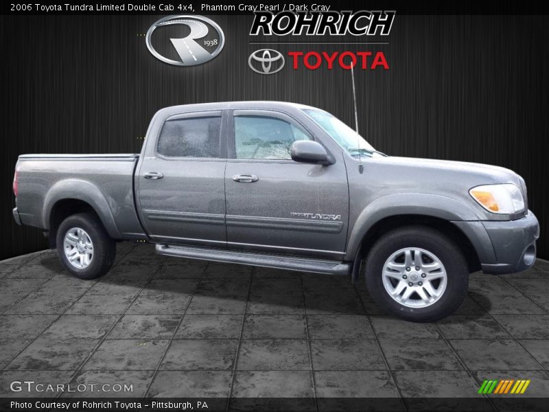 Phantom Gray Pearl / Dark Gray 2006 Toyota Tundra Limited Double Cab 4x4