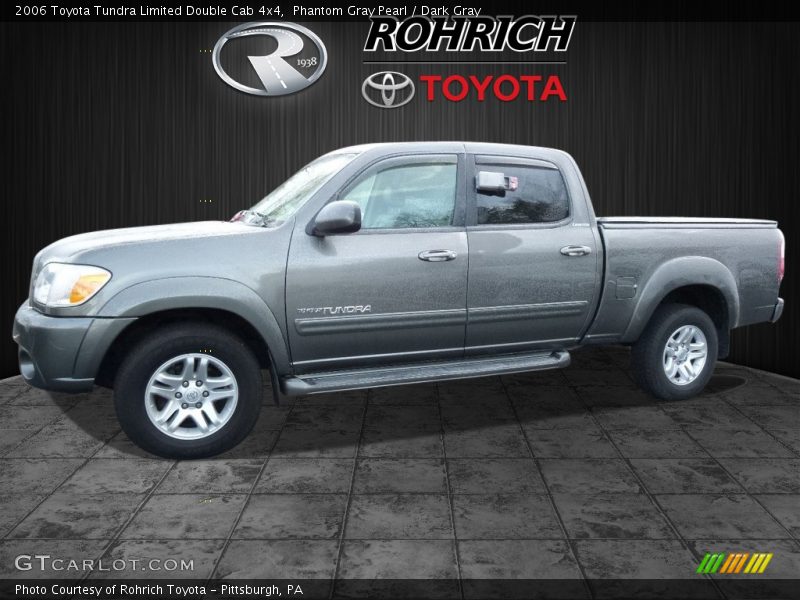 Phantom Gray Pearl / Dark Gray 2006 Toyota Tundra Limited Double Cab 4x4