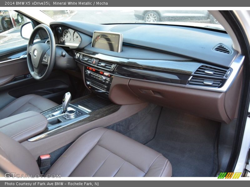 Mineral White Metallic / Mocha 2014 BMW X5 xDrive35i
