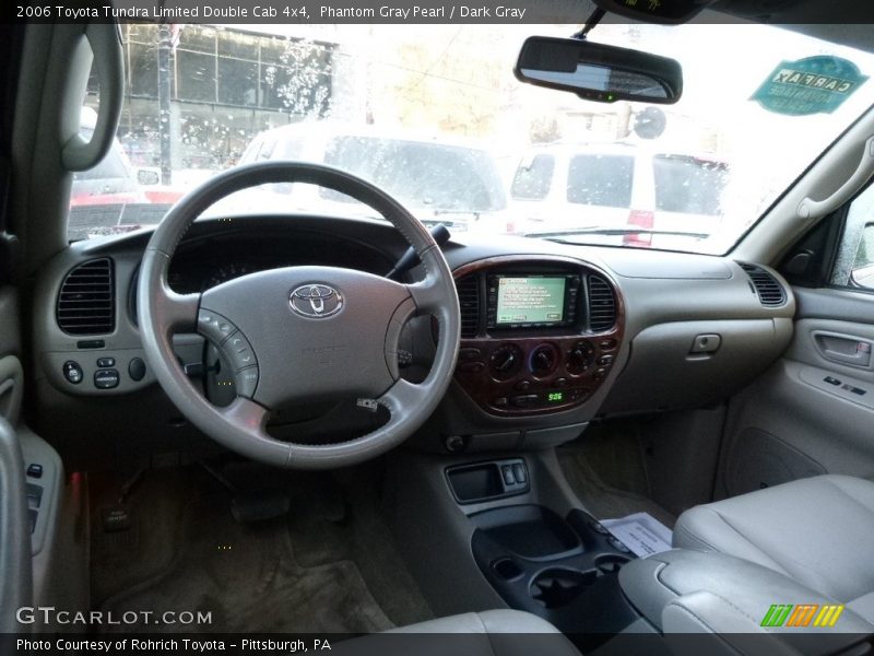 Phantom Gray Pearl / Dark Gray 2006 Toyota Tundra Limited Double Cab 4x4
