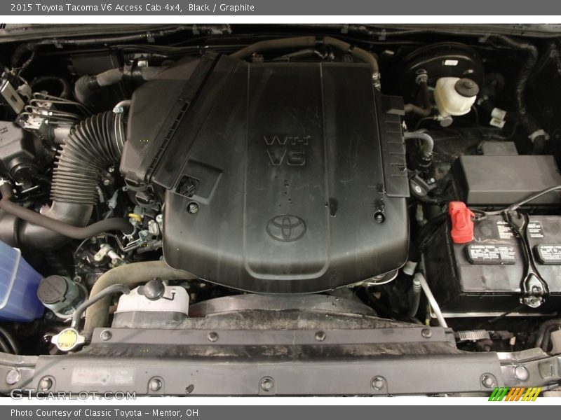 Black / Graphite 2015 Toyota Tacoma V6 Access Cab 4x4