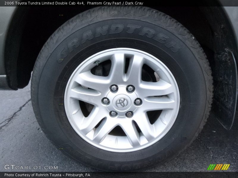 Phantom Gray Pearl / Dark Gray 2006 Toyota Tundra Limited Double Cab 4x4