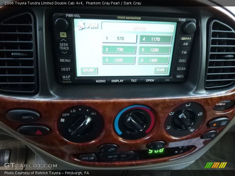 Phantom Gray Pearl / Dark Gray 2006 Toyota Tundra Limited Double Cab 4x4