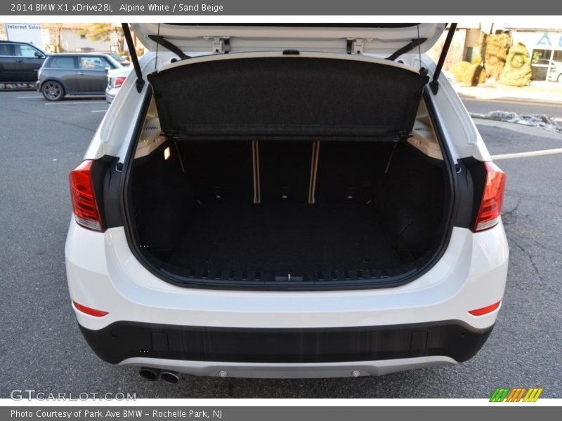 Alpine White / Sand Beige 2014 BMW X1 xDrive28i