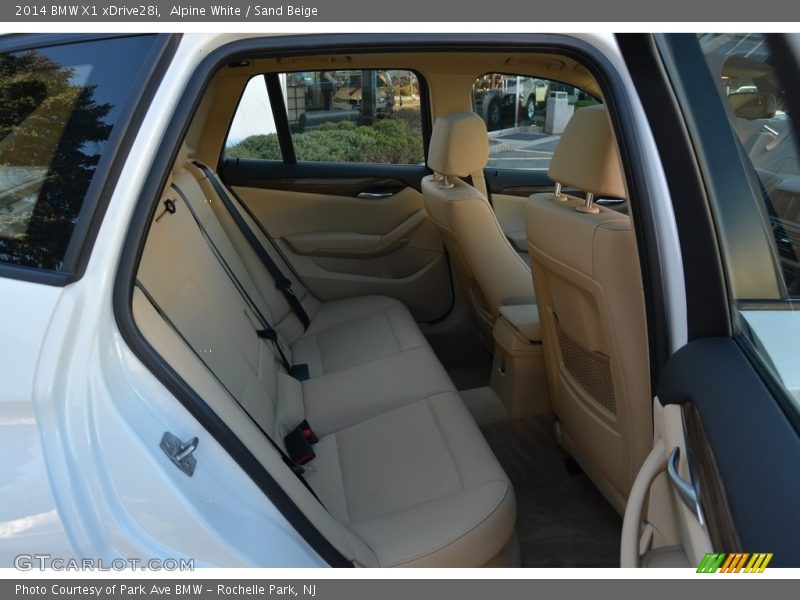 Alpine White / Sand Beige 2014 BMW X1 xDrive28i