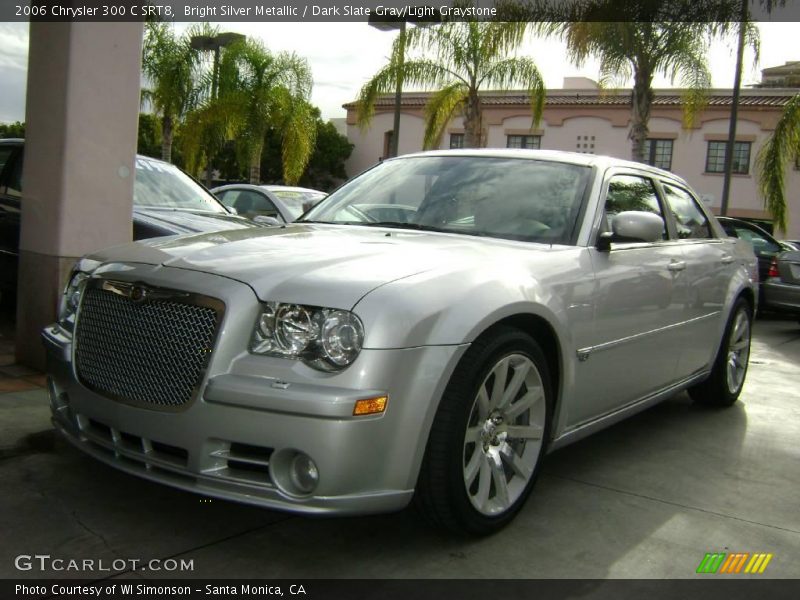 Bright Silver Metallic / Dark Slate Gray/Light Graystone 2006 Chrysler 300 C SRT8