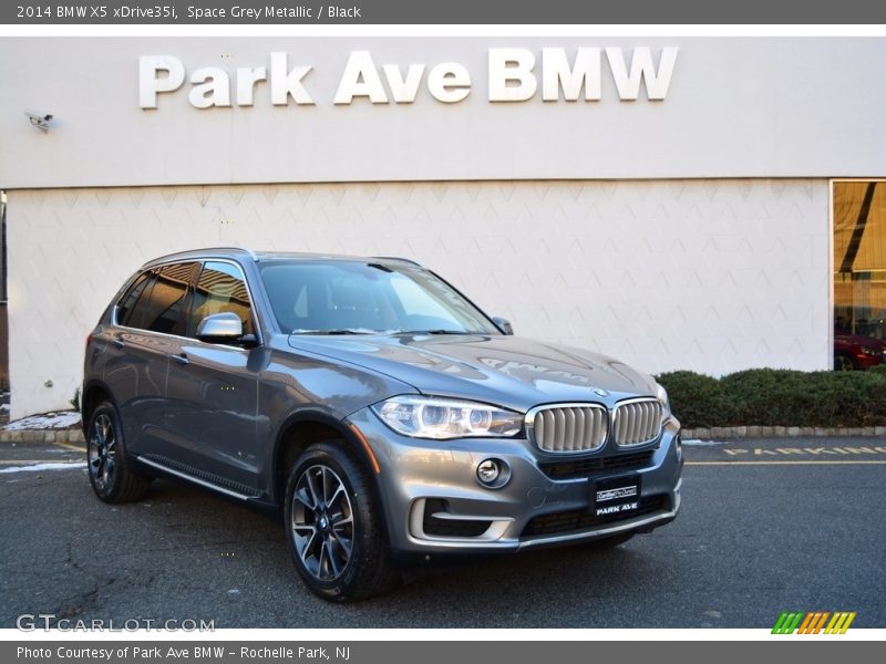 Space Grey Metallic / Black 2014 BMW X5 xDrive35i