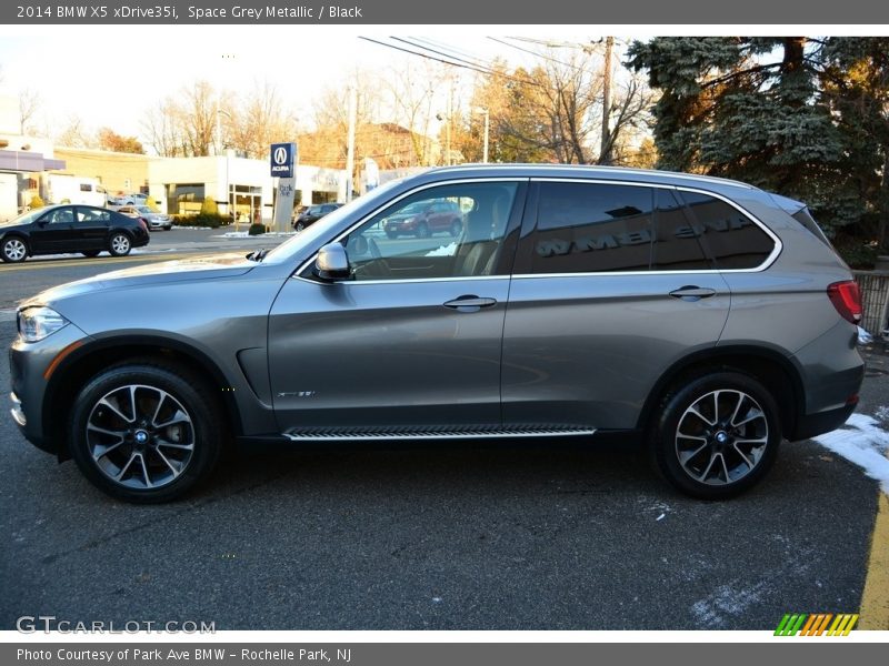Space Grey Metallic / Black 2014 BMW X5 xDrive35i
