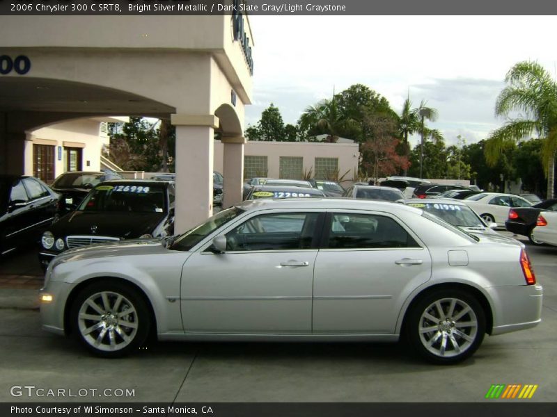 Bright Silver Metallic / Dark Slate Gray/Light Graystone 2006 Chrysler 300 C SRT8