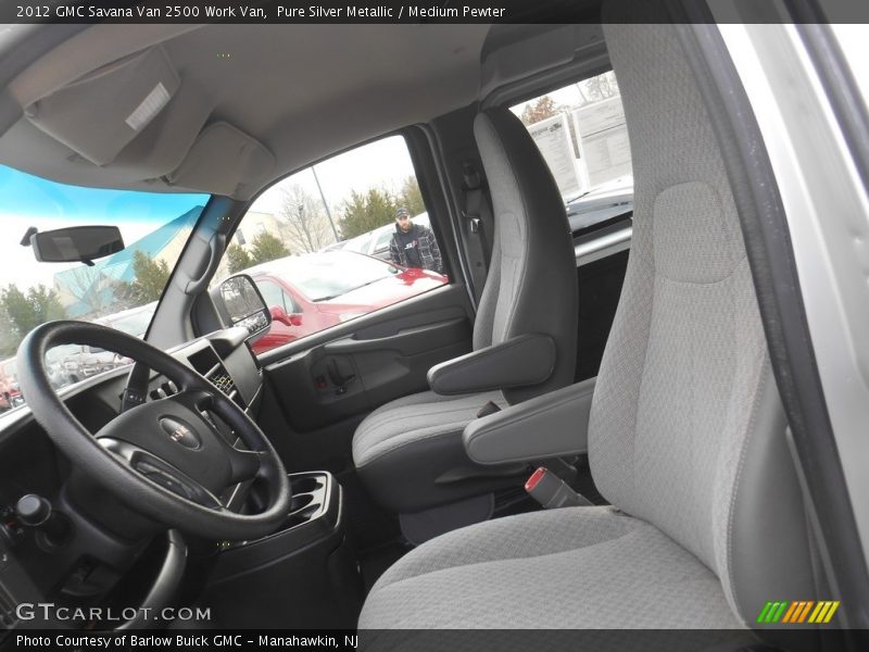 Pure Silver Metallic / Medium Pewter 2012 GMC Savana Van 2500 Work Van