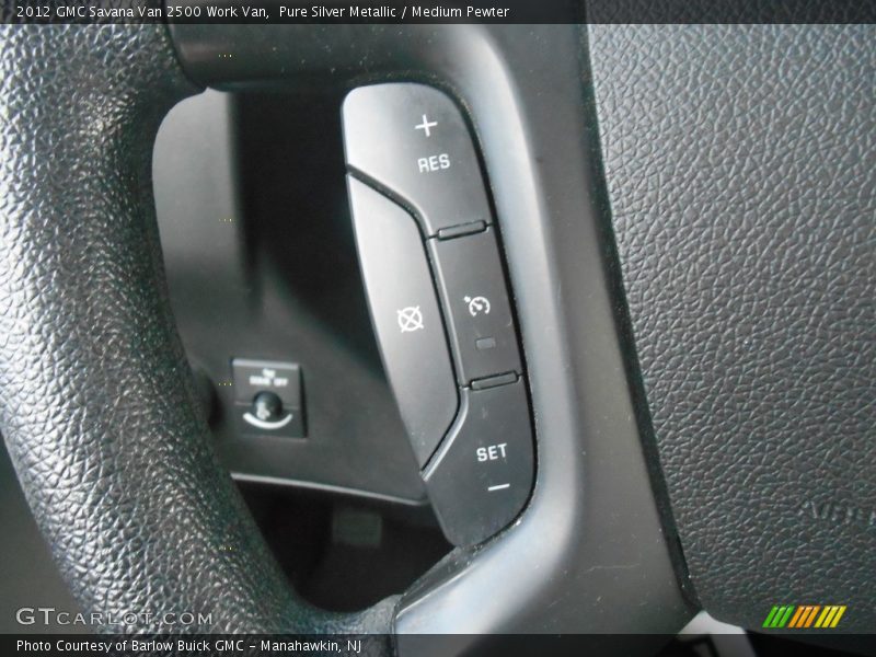 Pure Silver Metallic / Medium Pewter 2012 GMC Savana Van 2500 Work Van