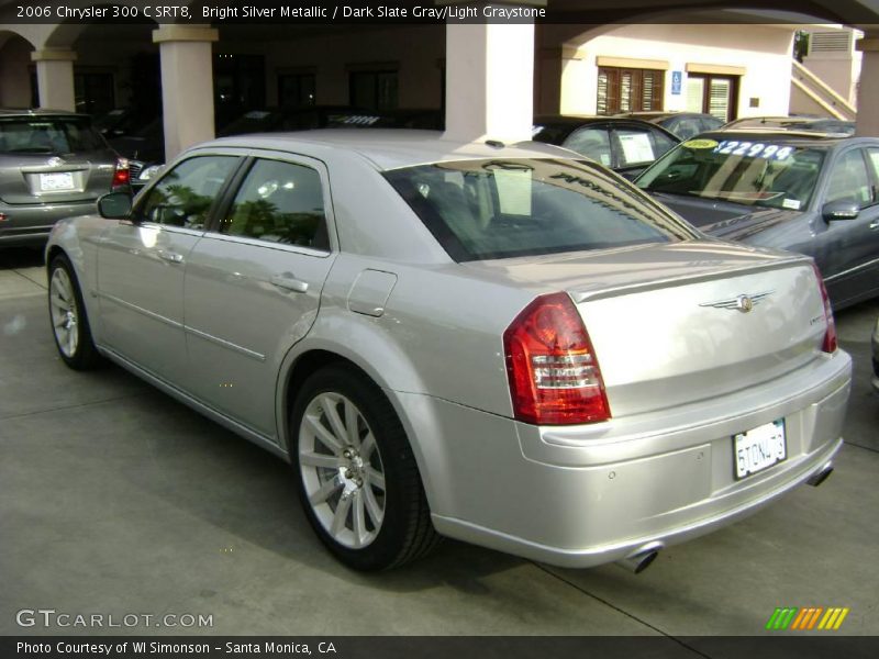 Bright Silver Metallic / Dark Slate Gray/Light Graystone 2006 Chrysler 300 C SRT8