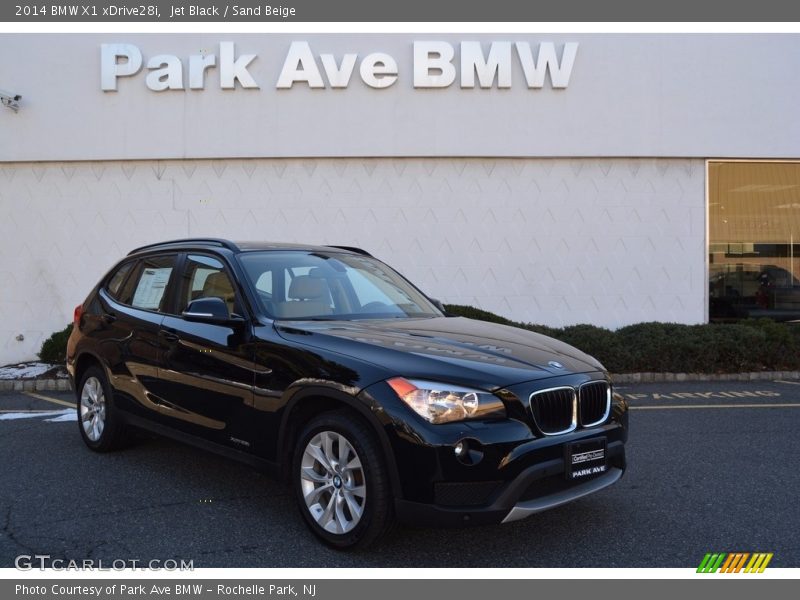 Jet Black / Sand Beige 2014 BMW X1 xDrive28i