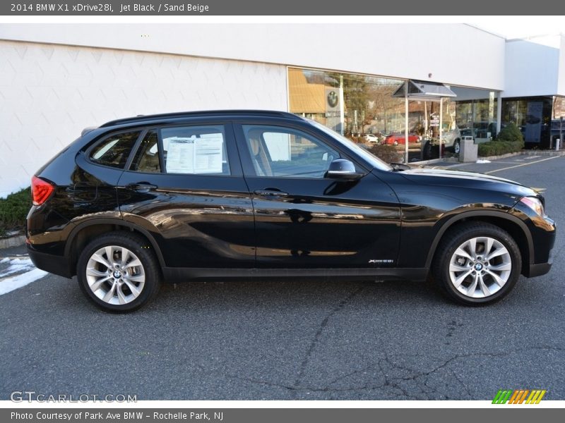 Jet Black / Sand Beige 2014 BMW X1 xDrive28i