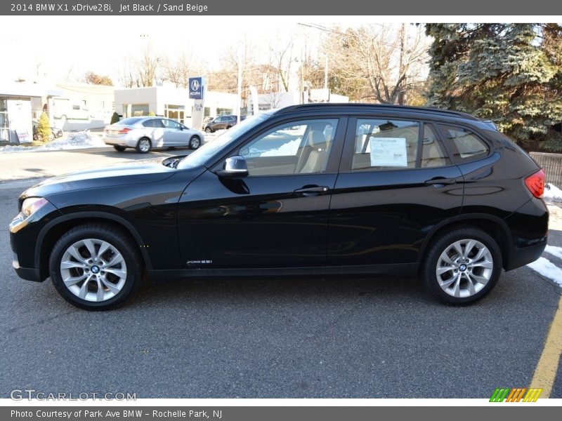 Jet Black / Sand Beige 2014 BMW X1 xDrive28i