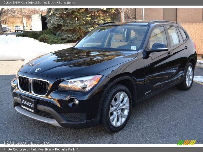 Jet Black / Sand Beige 2014 BMW X1 xDrive28i