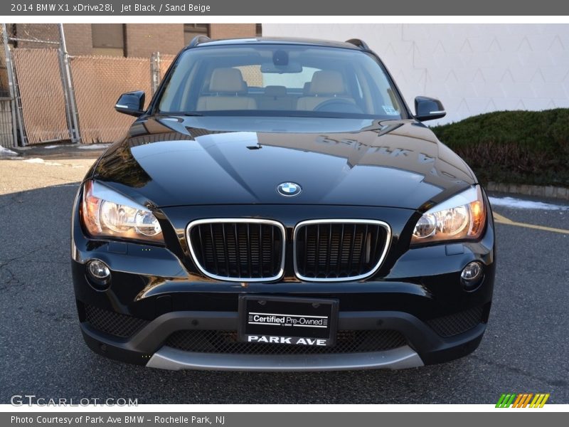 Jet Black / Sand Beige 2014 BMW X1 xDrive28i