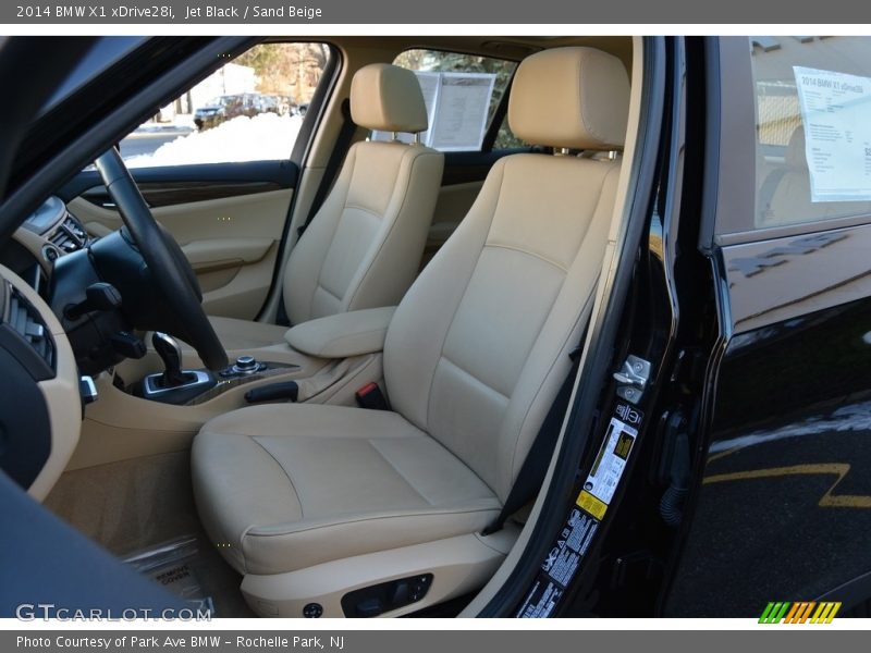 Jet Black / Sand Beige 2014 BMW X1 xDrive28i