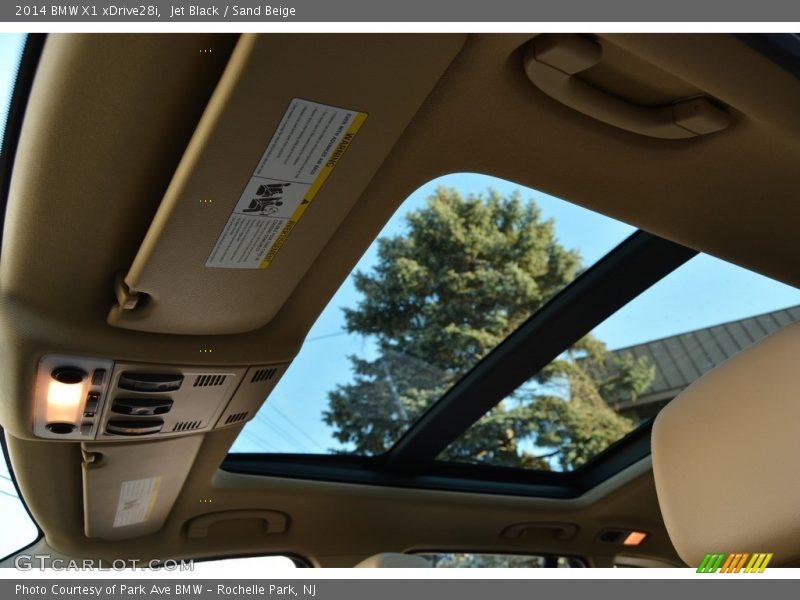 Jet Black / Sand Beige 2014 BMW X1 xDrive28i