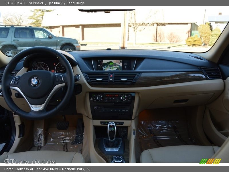 Jet Black / Sand Beige 2014 BMW X1 xDrive28i
