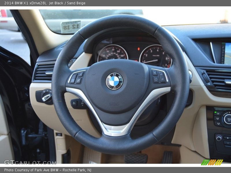 Jet Black / Sand Beige 2014 BMW X1 xDrive28i