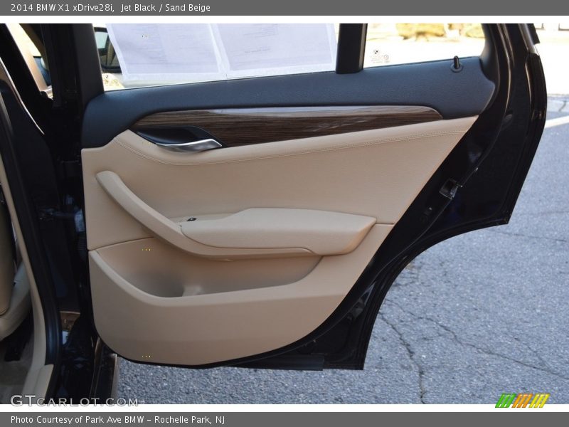 Jet Black / Sand Beige 2014 BMW X1 xDrive28i