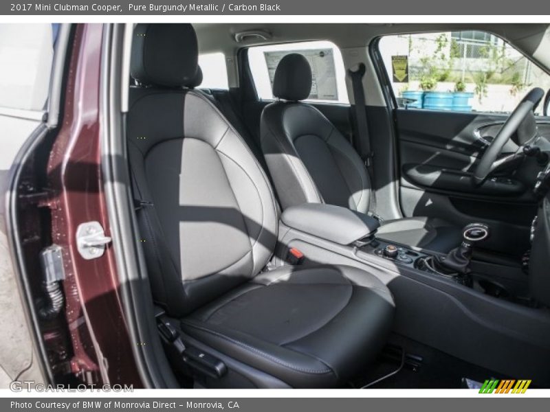 Pure Burgundy Metallic / Carbon Black 2017 Mini Clubman Cooper