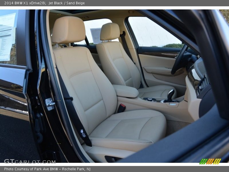 Jet Black / Sand Beige 2014 BMW X1 xDrive28i