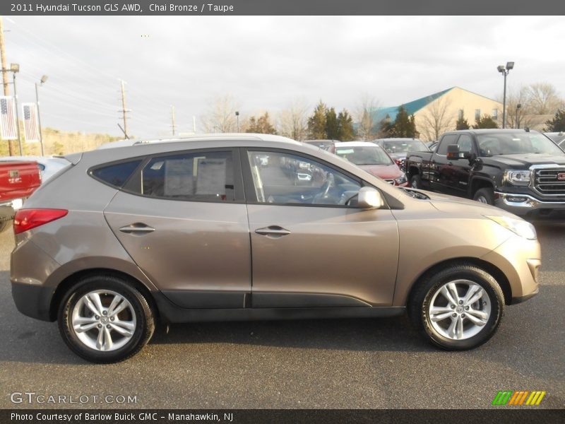 Chai Bronze / Taupe 2011 Hyundai Tucson GLS AWD