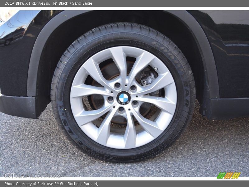 Jet Black / Sand Beige 2014 BMW X1 xDrive28i