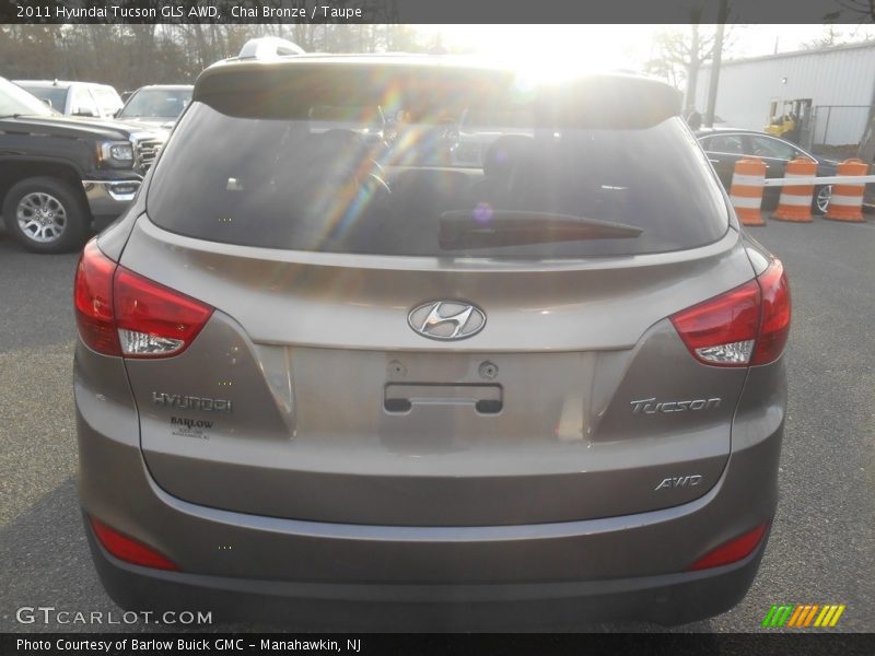 Chai Bronze / Taupe 2011 Hyundai Tucson GLS AWD