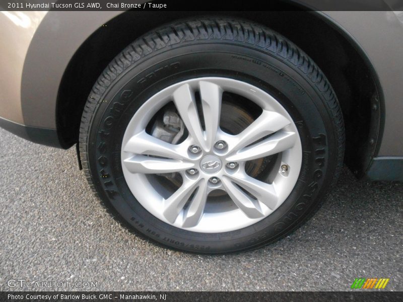 Chai Bronze / Taupe 2011 Hyundai Tucson GLS AWD