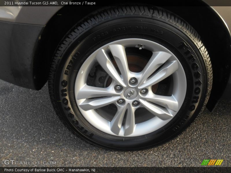 Chai Bronze / Taupe 2011 Hyundai Tucson GLS AWD