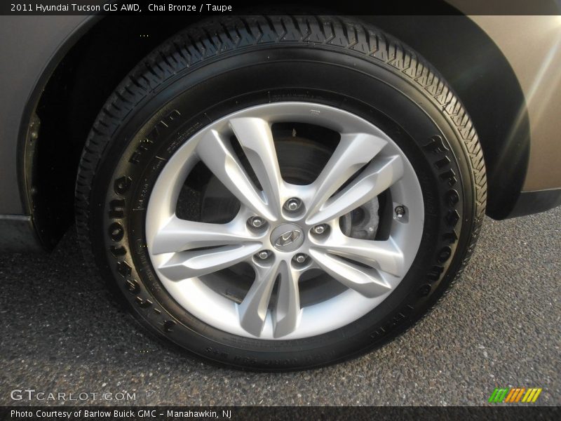 Chai Bronze / Taupe 2011 Hyundai Tucson GLS AWD