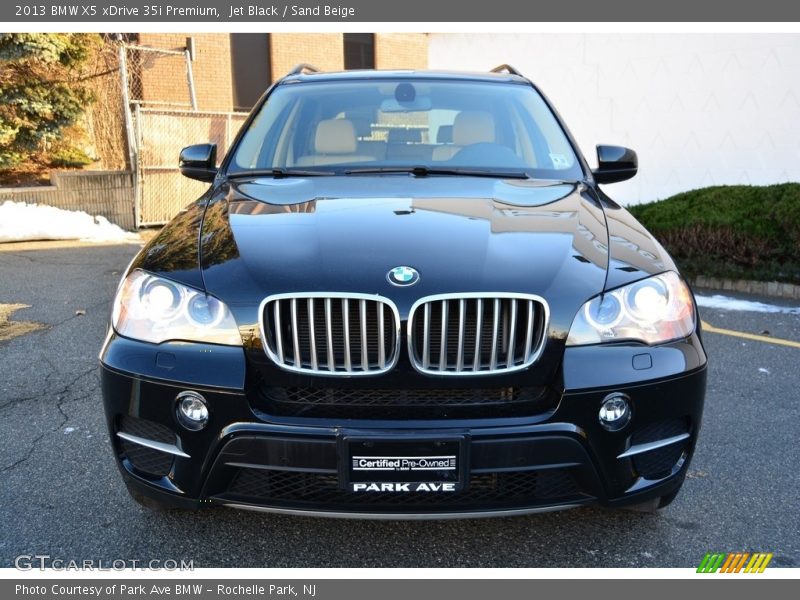 Jet Black / Sand Beige 2013 BMW X5 xDrive 35i Premium