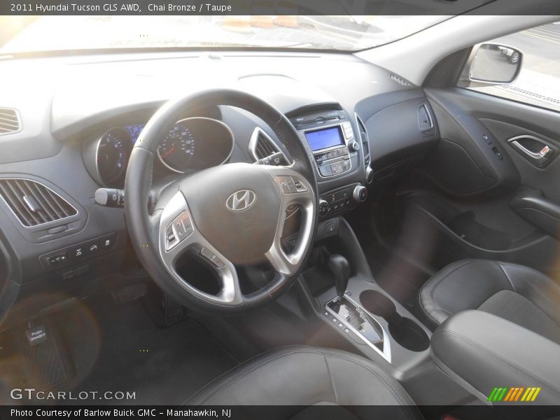 Chai Bronze / Taupe 2011 Hyundai Tucson GLS AWD